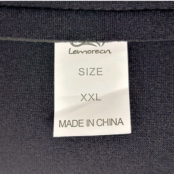 NWT Lemorecn Diving Vest Wetsuit Top Neoprene 3mm Zipper Black Blue XXL - Picture 6 of 13